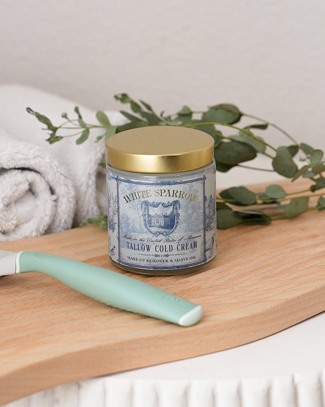 Tallow Cold Cream - Make Up Remover & Shave oil