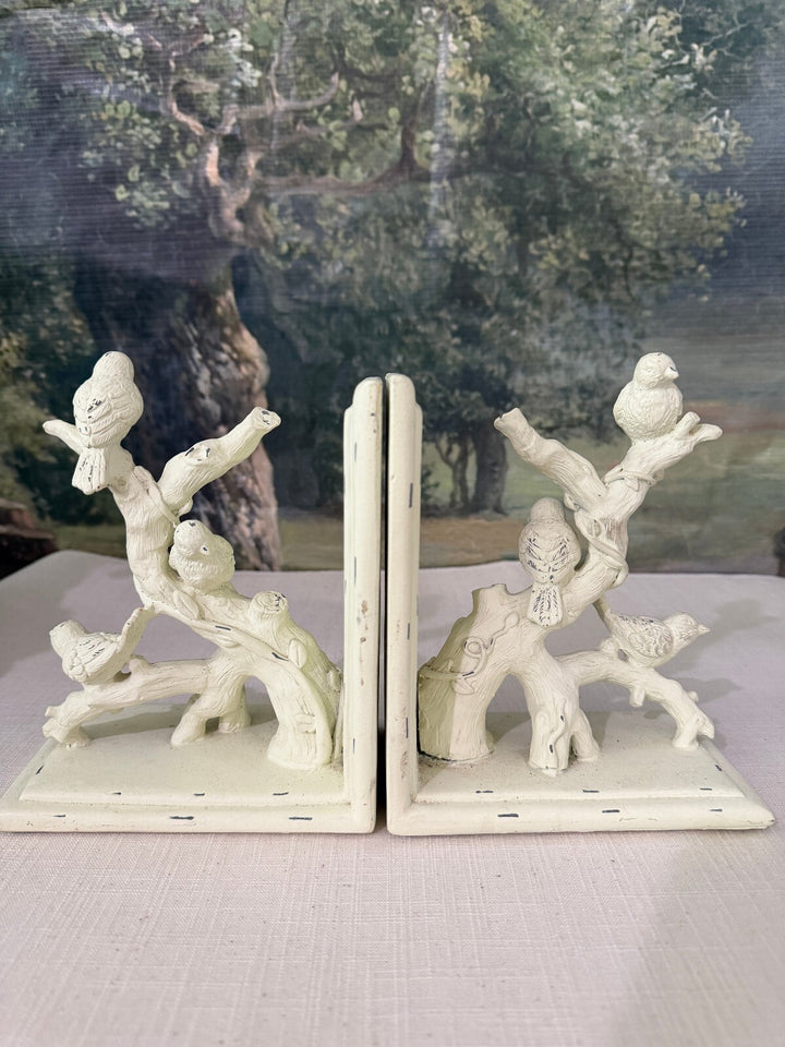White Bird Branch Bookends