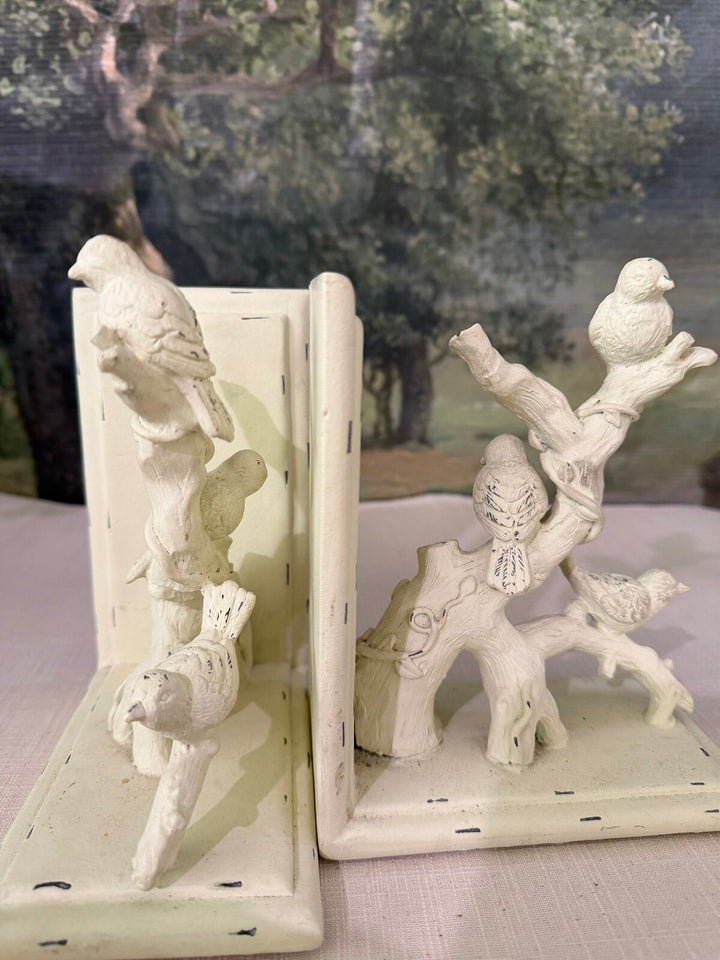 White Bird Branch Bookends