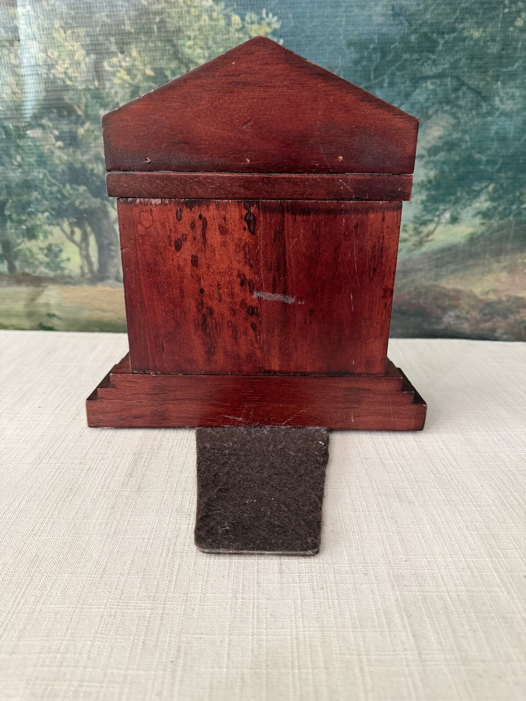Pair of Wooden Column Bookends