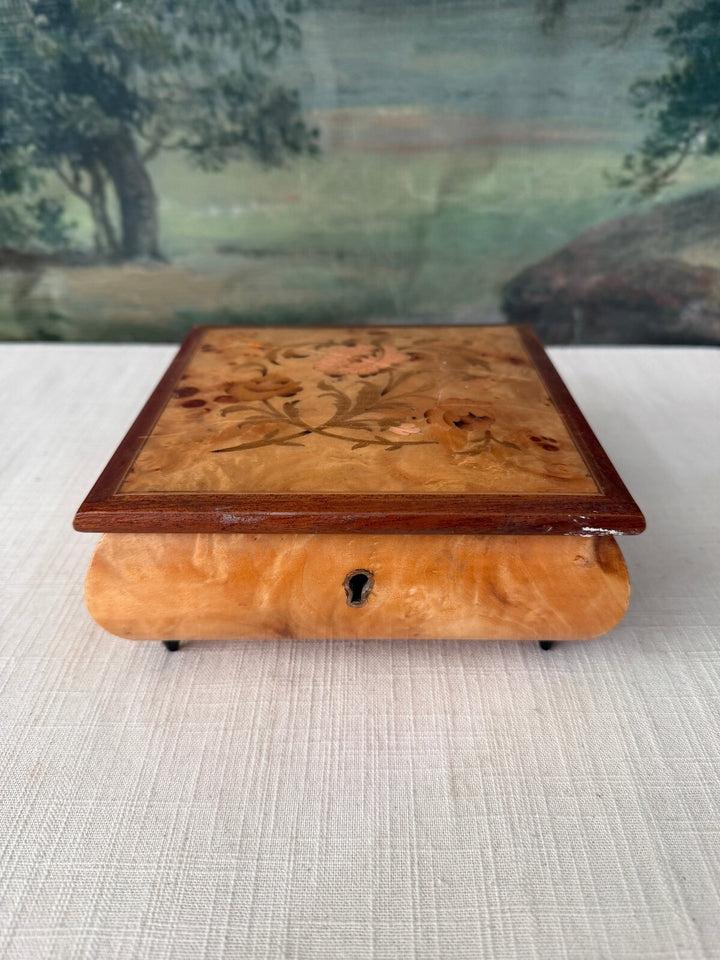 Wooden music box
