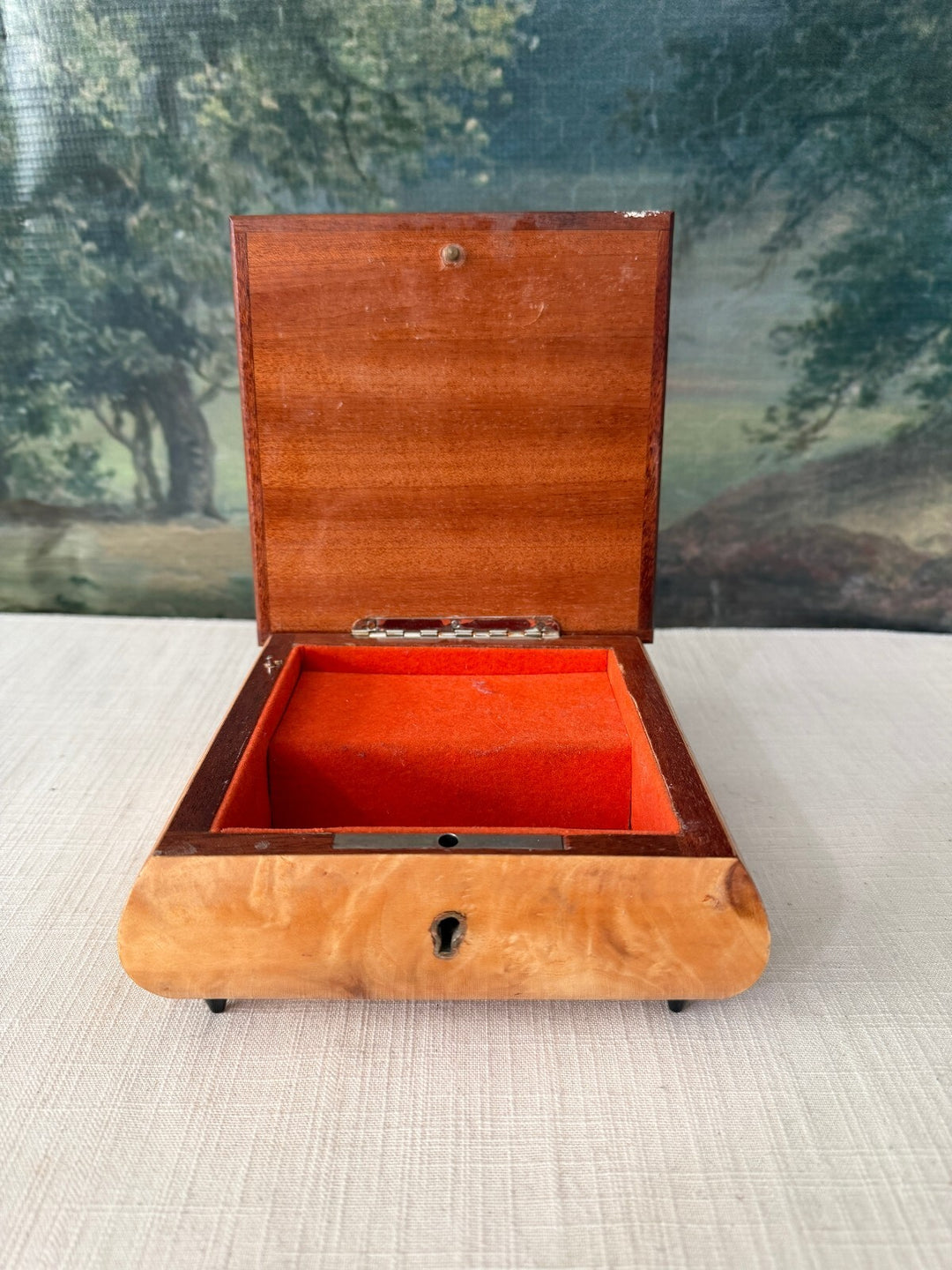 Wooden music box