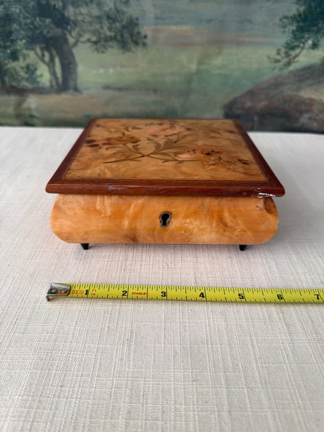 Wooden music box