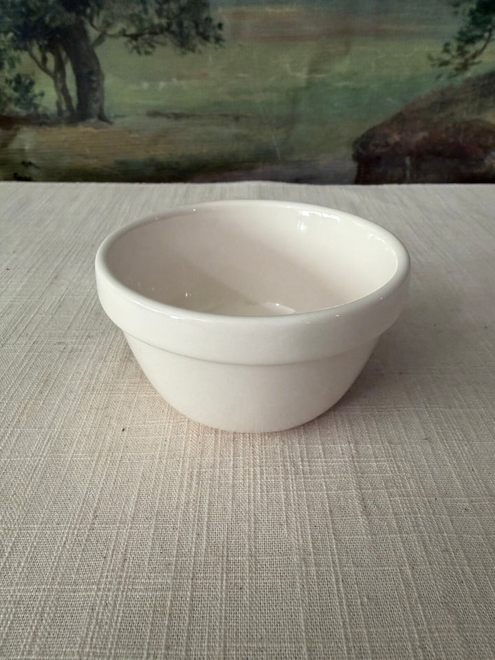 White ceramic bowl