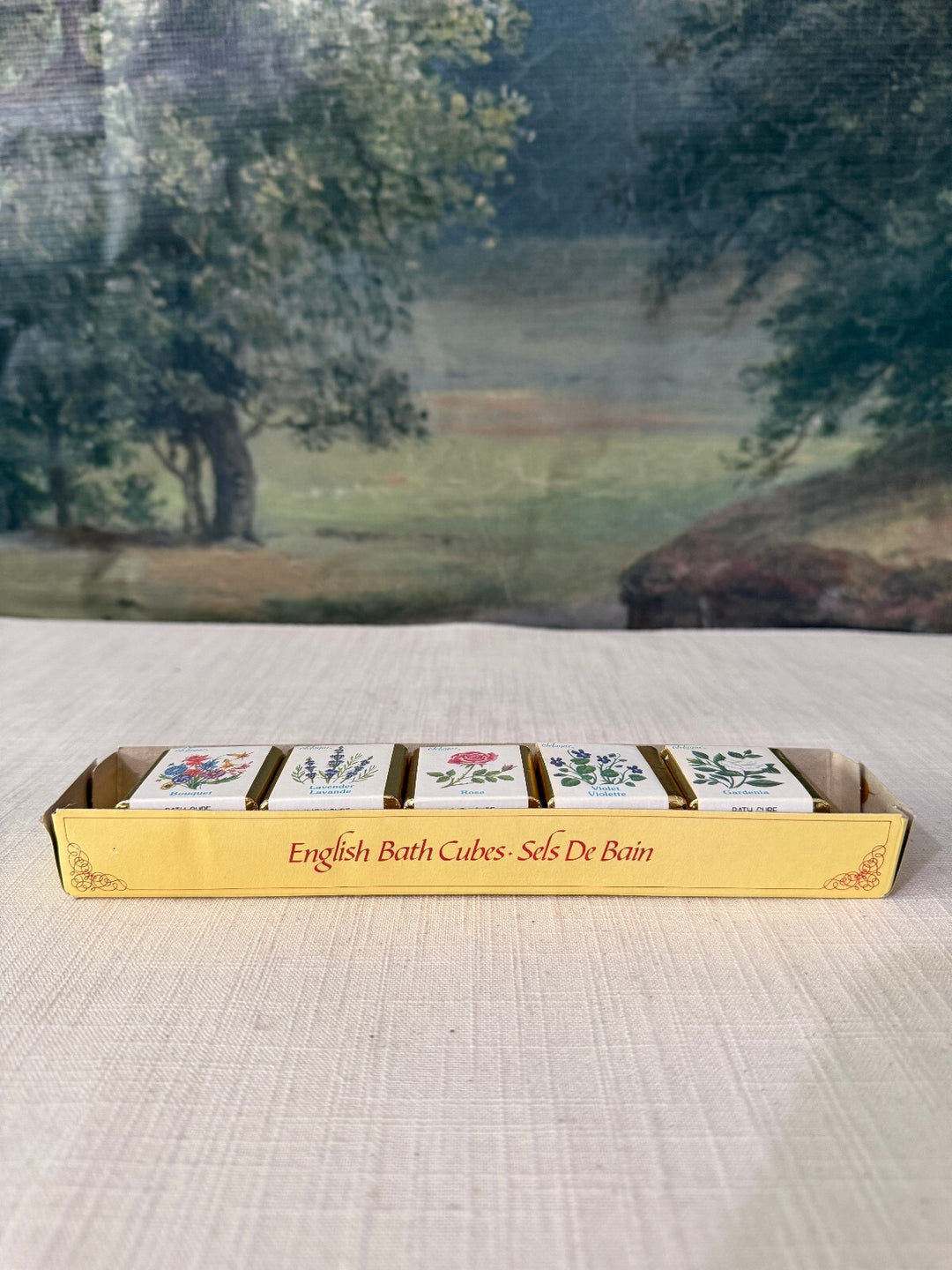 English Bath Cubes Set