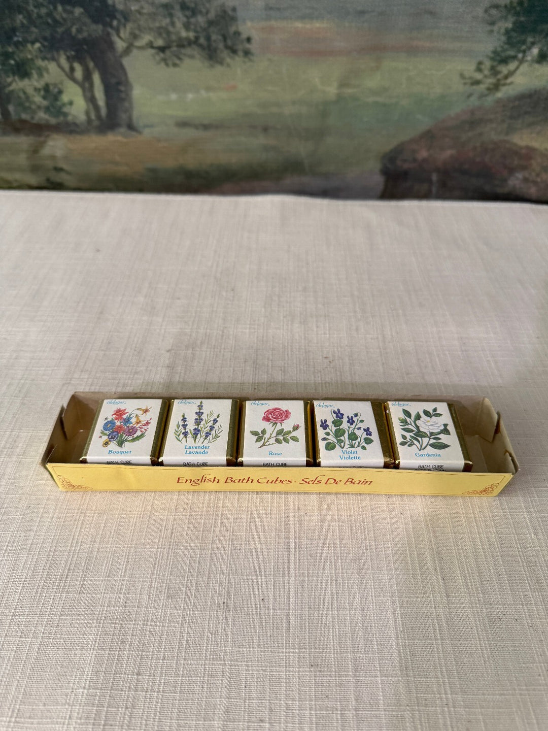 English Bath Cubes Set