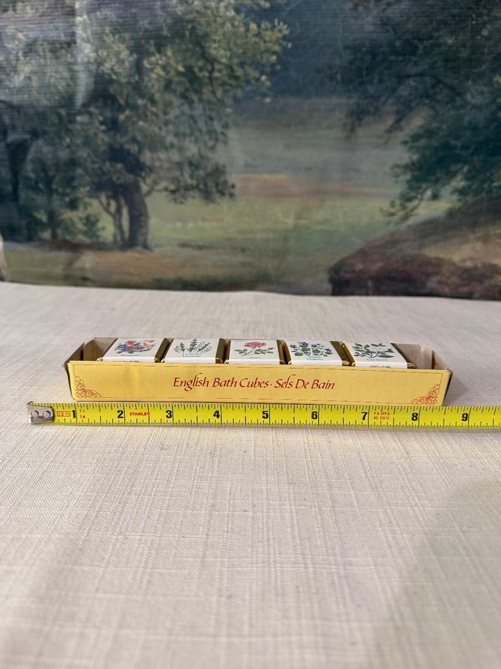 English Bath Cubes Set