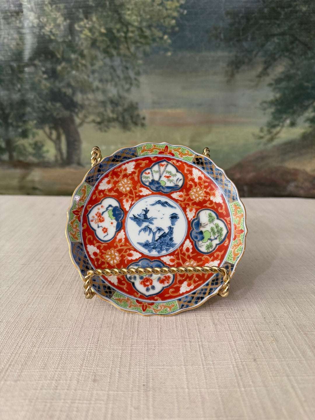 Japanese Imari Porcelain Dish