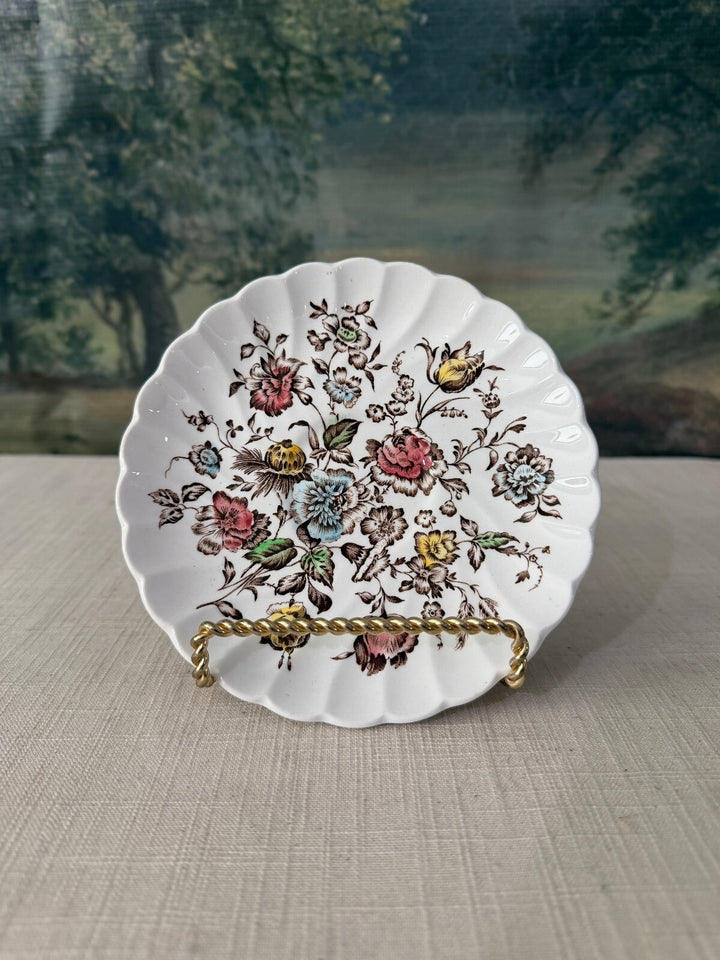 Aynsley Pembroke Scalloped Porcelain Dish