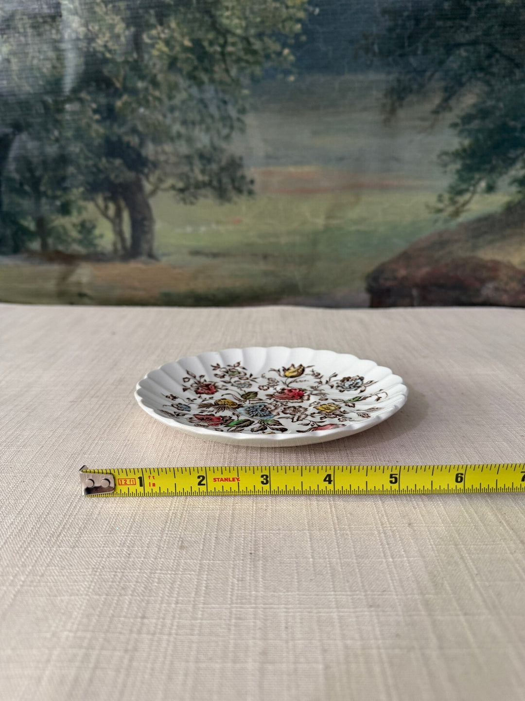Aynsley Pembroke Scalloped Porcelain Dish