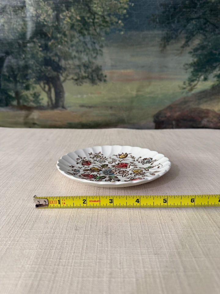 Aynsley Pembroke Scalloped Porcelain Dish
