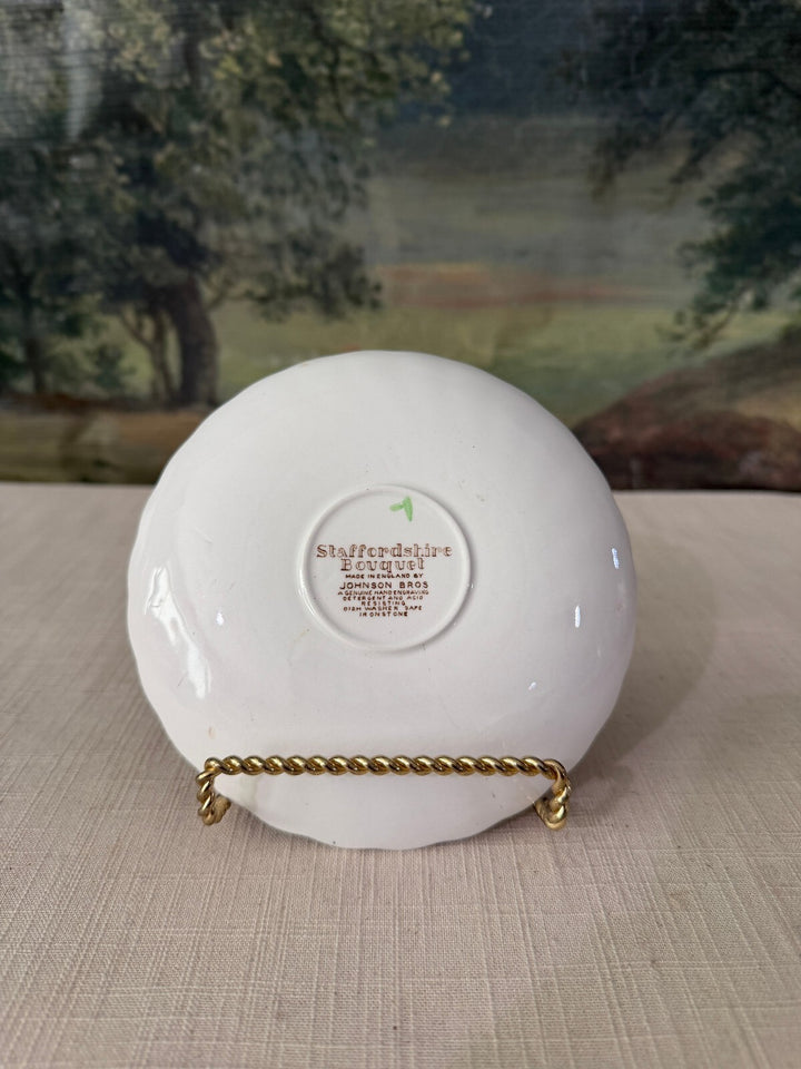 Aynsley Pembroke Scalloped Porcelain Dish
