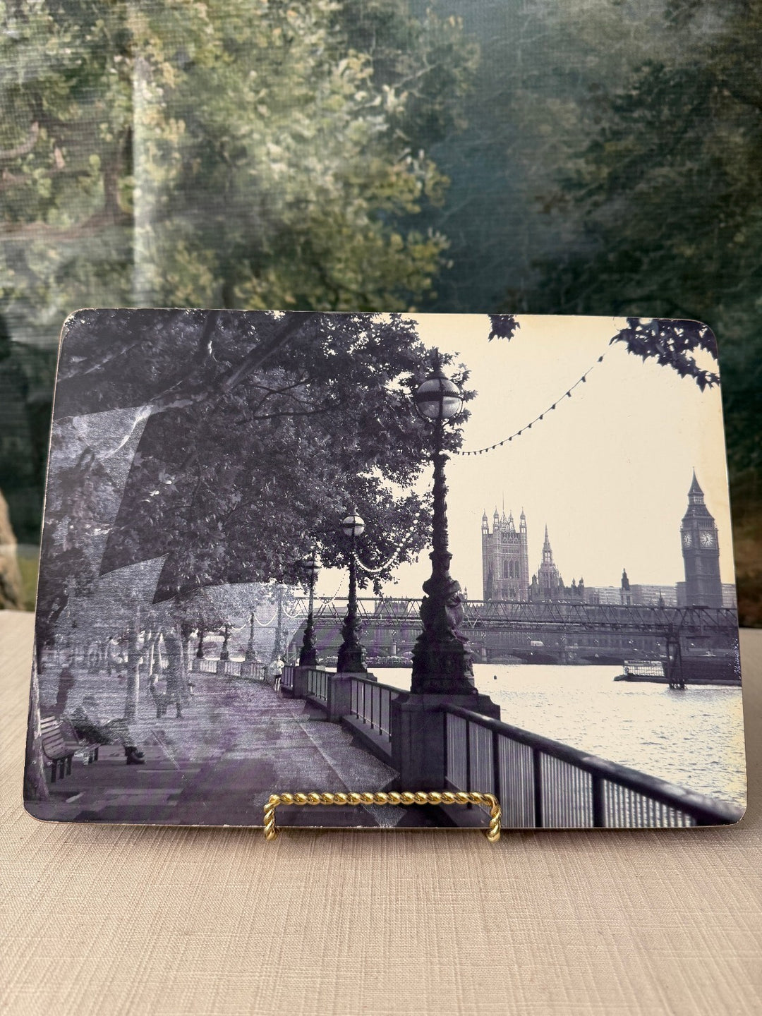 Set of London Big Ben Cork Back Placemats
