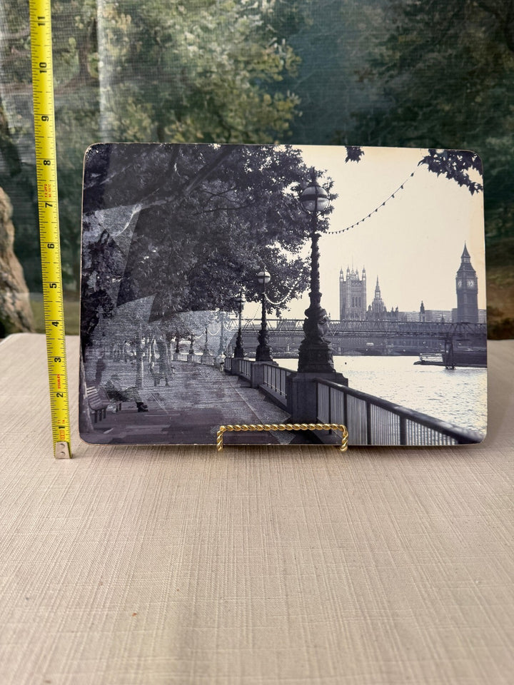Set of London Big Ben Cork Back Placemats