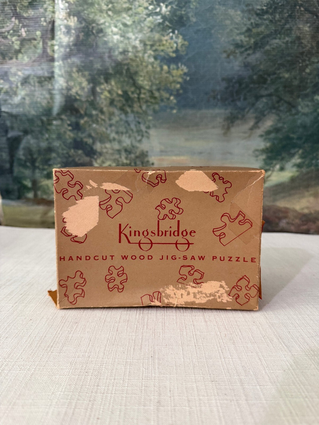 Kingsbridge Handcut Wood Draw Puzzle in Box