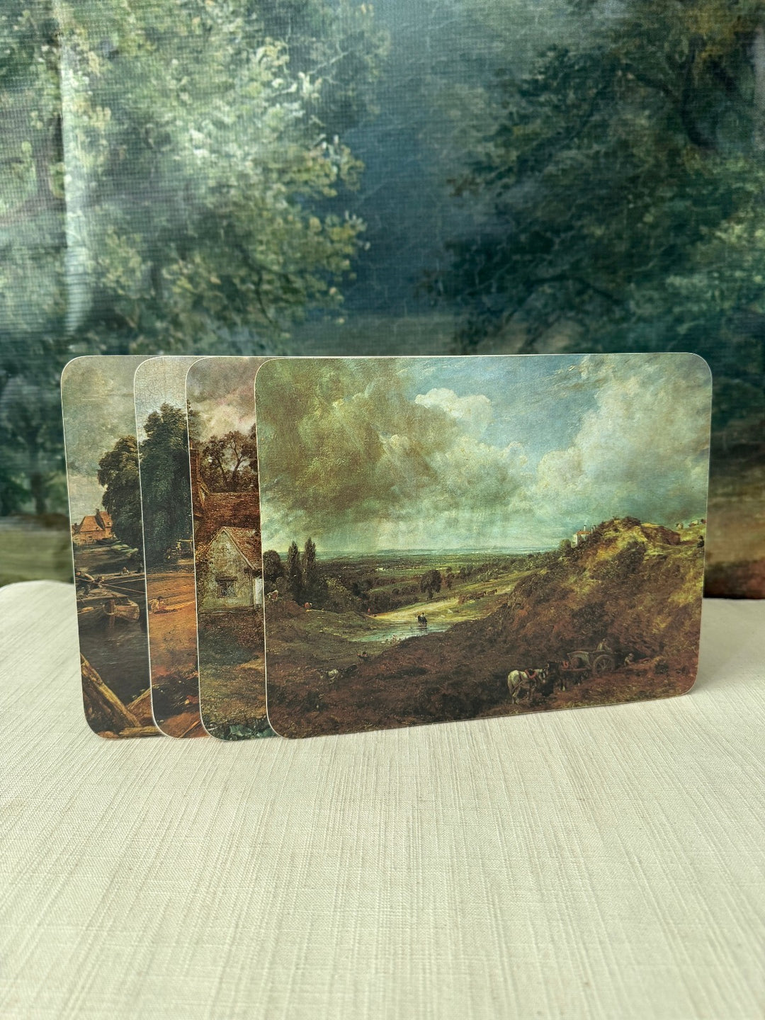 Set of 4 Landscape Art Coasters