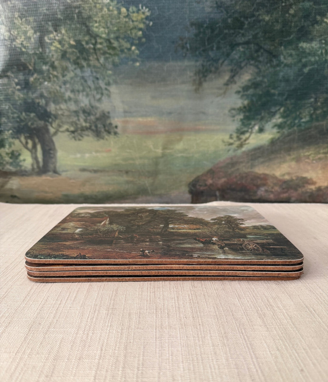 Set of 4 Landscape Art Coasters