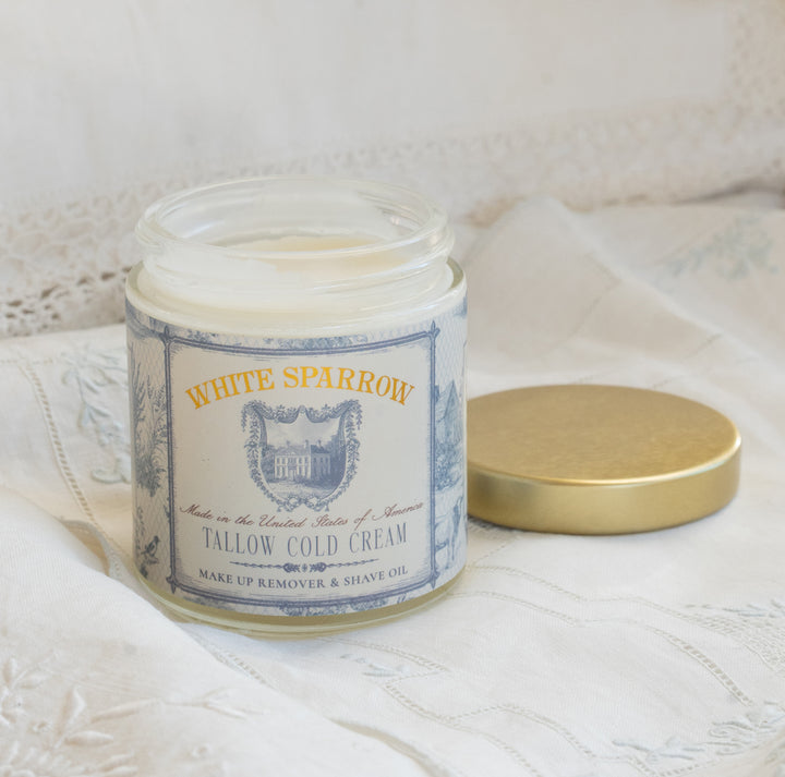 Tallow Cold Cream - Make Up Remover & Shave oil