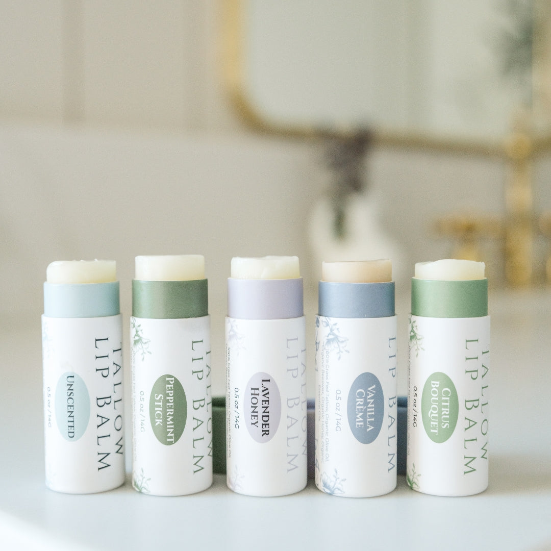 Tallow Lip Balm - 3 Pack