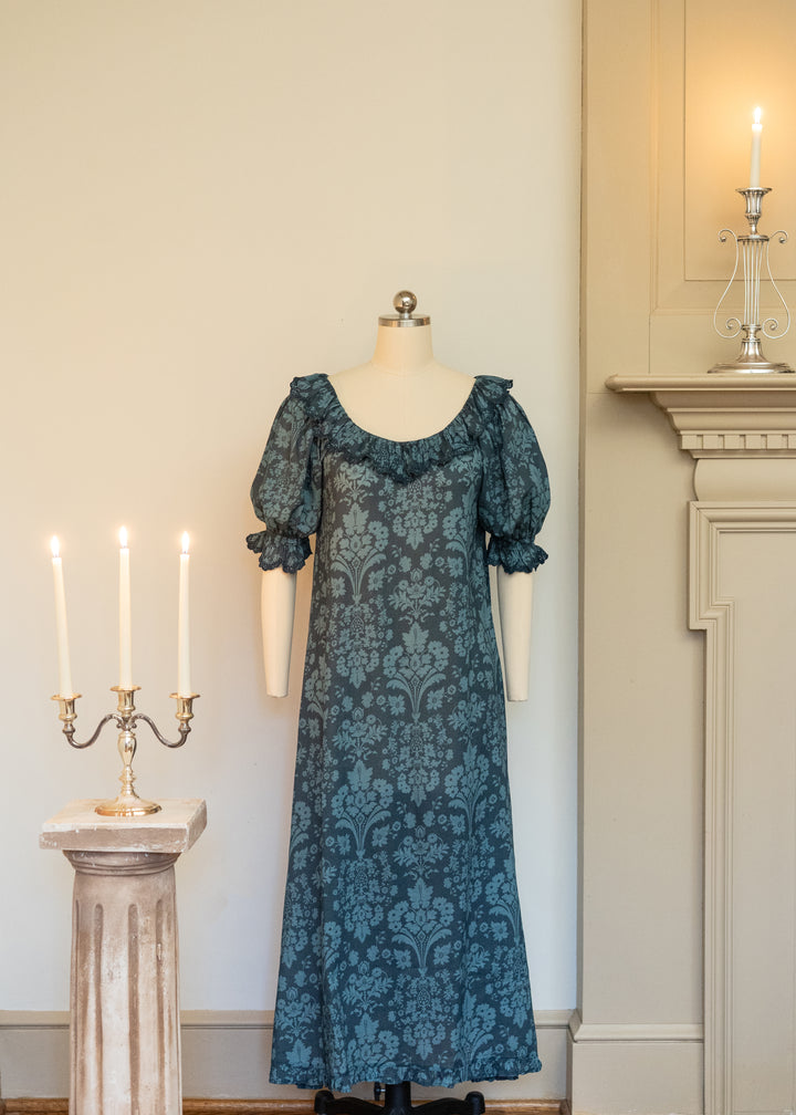 The Isla Nightgown in Damask