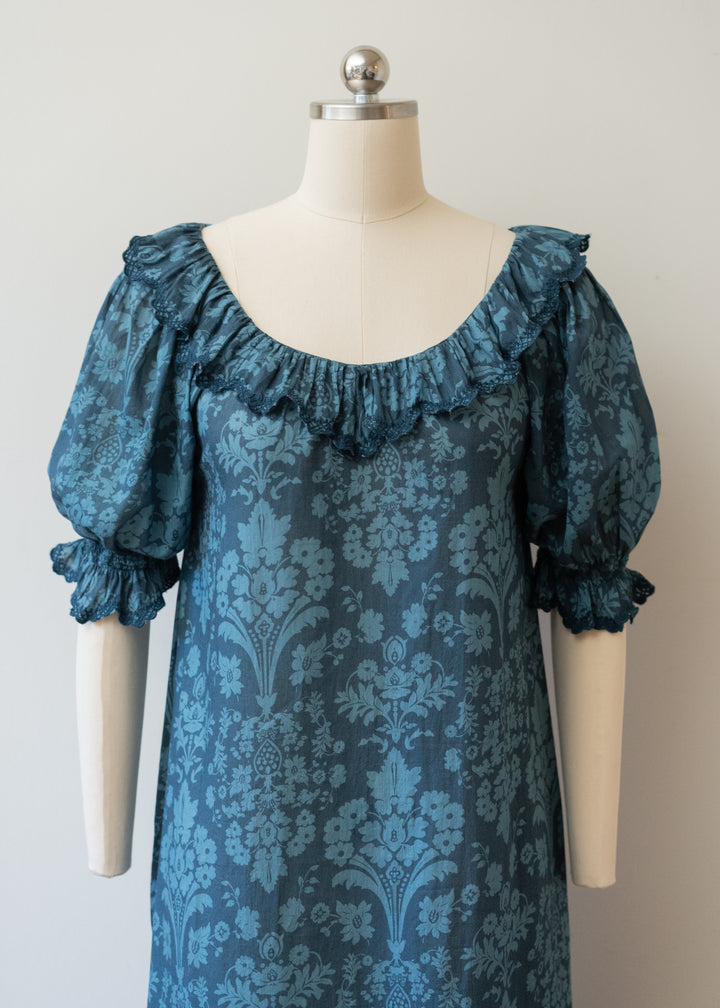 The Isla Nightgown in Damask