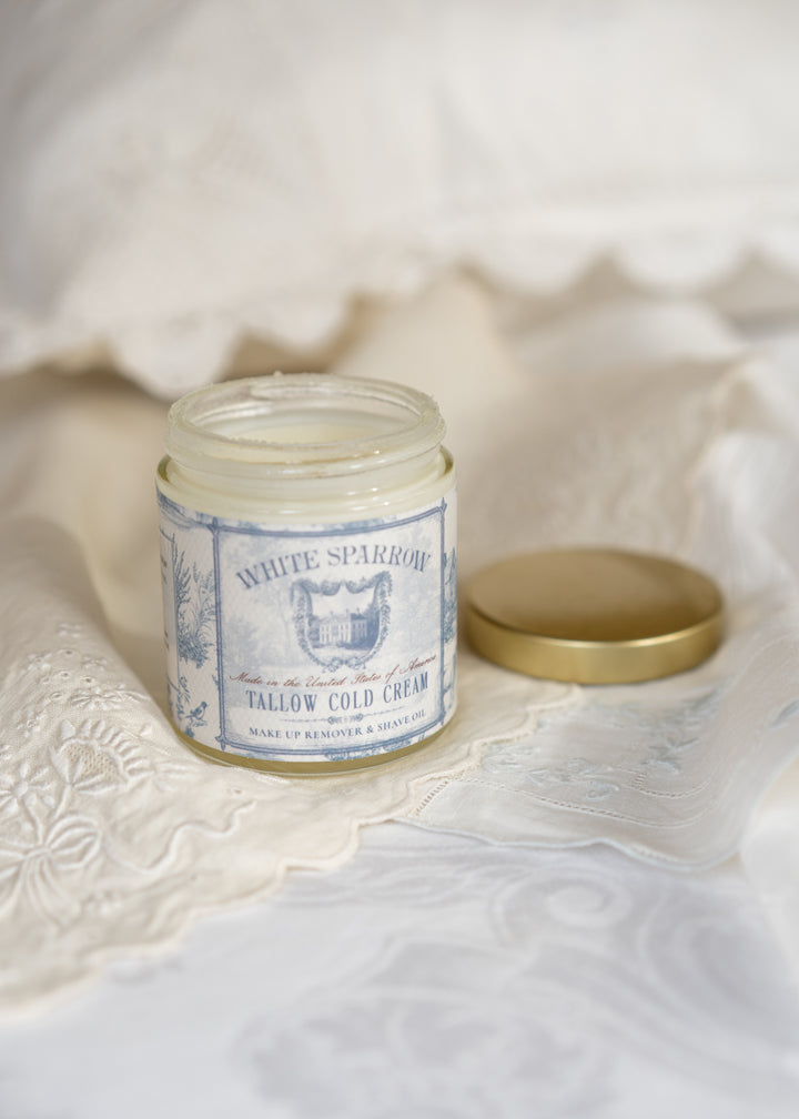 Tallow Cold Cream - Make Up Remover & Shave oil