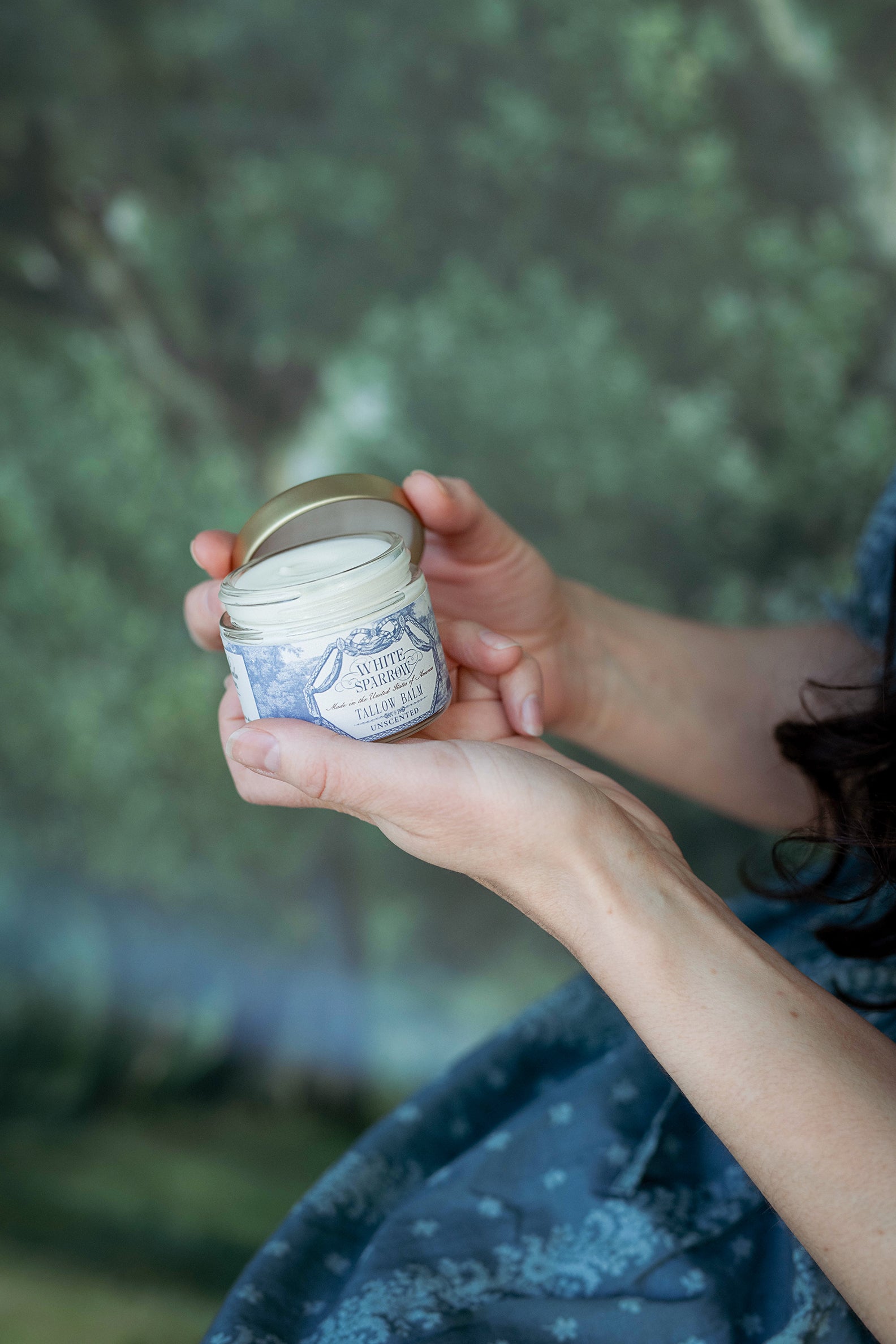 White Sparrow tallow balm — gentle enough for the whole family