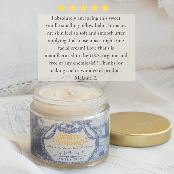 Tallow Balm - Vanilla Crème